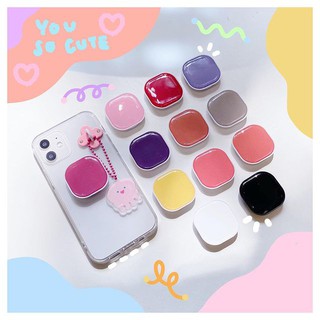 Popsocket/Giá đỡ điện thoại hình tròn Weekase in hình vuông nhiều màu