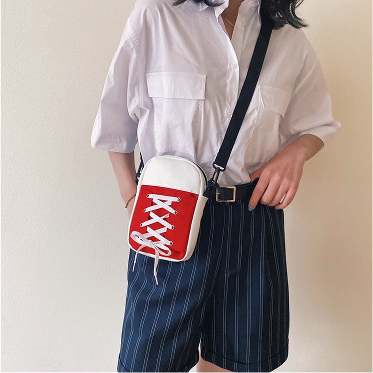 Túi chéo đeo vai nữ mini đi học đi chơi giá rẻ hình đôi giày thời trang quà tặng sinh nhật ý nghĩa