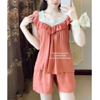 Bộ Cổ Bèo &quot;Bigsize&quot; Phối Ren