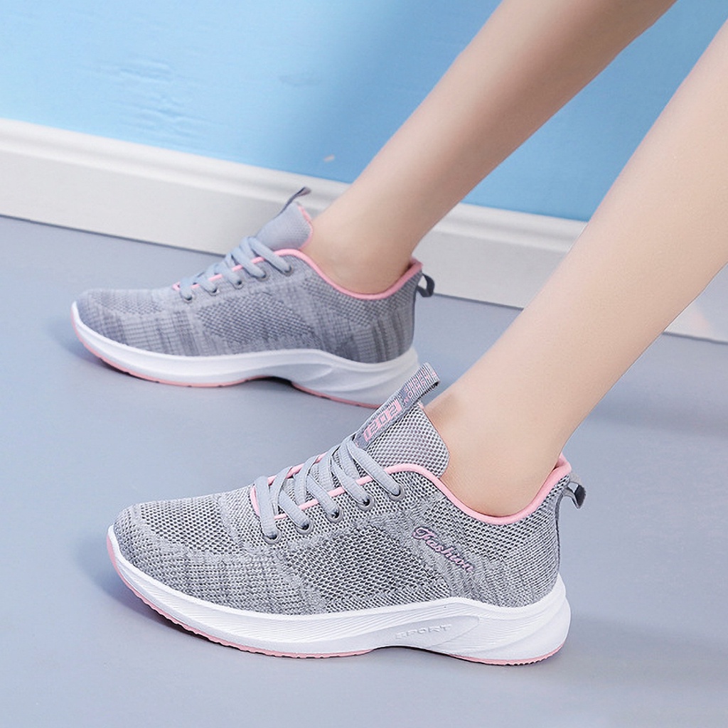 Giày sneaker nữ chạy bộ DILY cao cấp 3cm_ AG0023