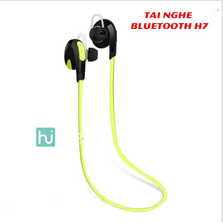 TAI NGHE BLUETOOTH THỂ THAO H7 ÂM THANH TRONG TRẺO, BASS HAY, GIÁ RẺ - TẶNG GIÁ ĐỠ ĐIỆN THOẠI MINI