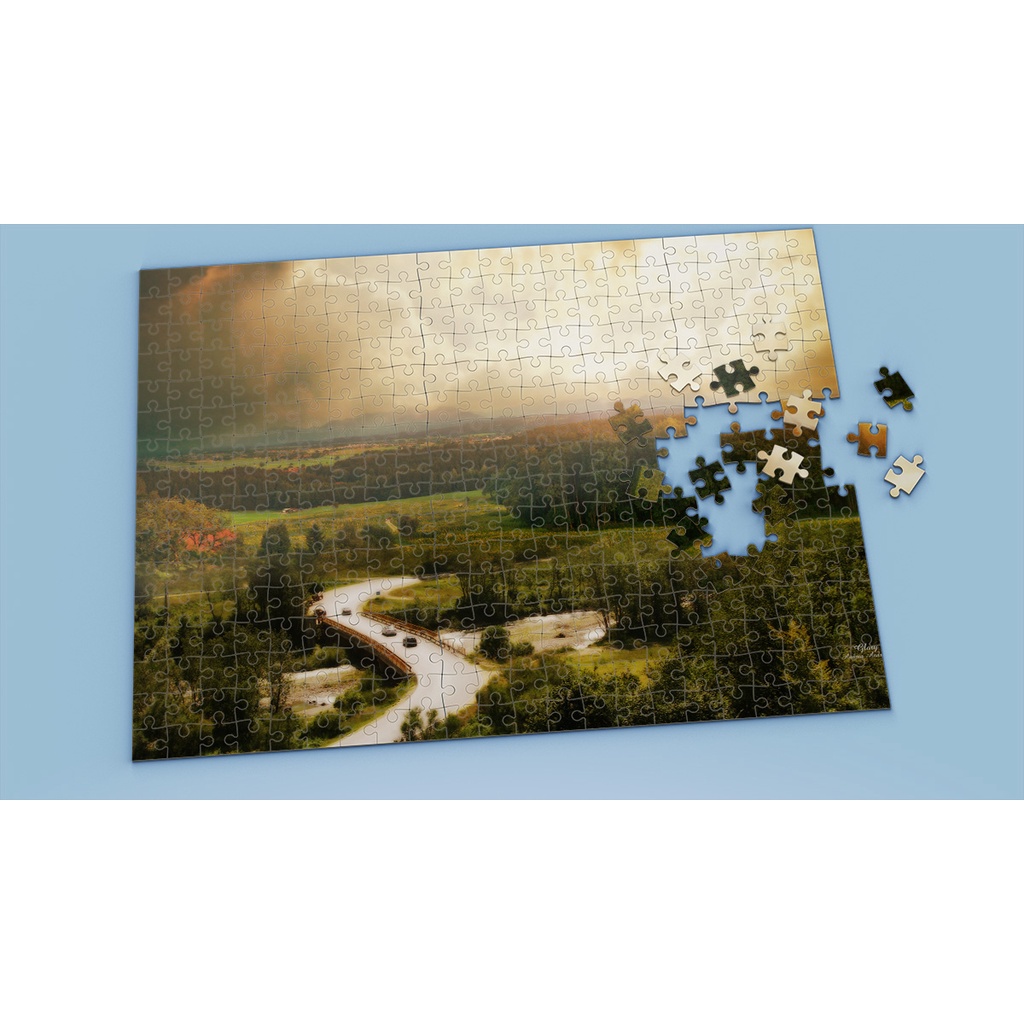 Tranh ghép hình Artistic - Tranh ghép hình LANDSCAPE - Mẫu 7 - Nhận in theo yêu cầu