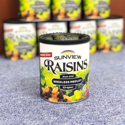 HÀNG CHUẨN LOẠI NGON NHO KHÔ SUNVIEW RAISIN 425G MỸ