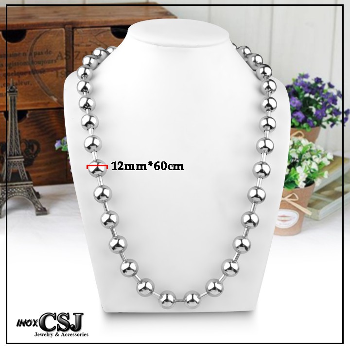DÂY CHUYỀN BI 12Ly CAO CẤP MẪu HOT NHẤT Pitaca
