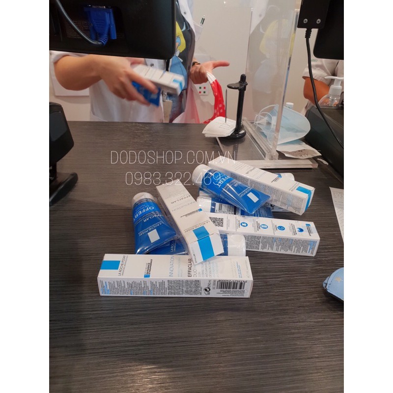 Kem giảm mụn La Roche Posay Effaclar Duo+