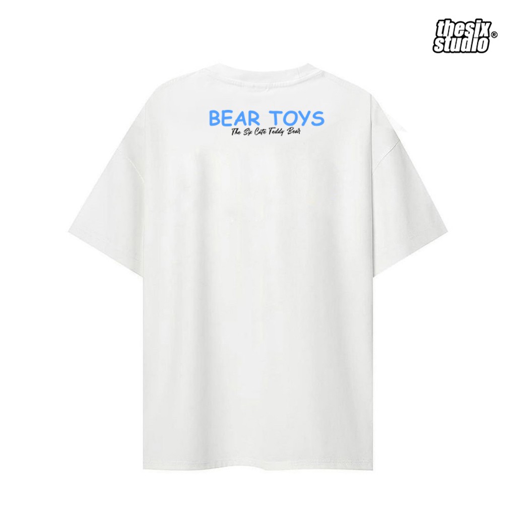 Áo phông unisex form rộng - Localbrand - Thesixbrand - Teddybear | BigBuy360 - bigbuy360.vn