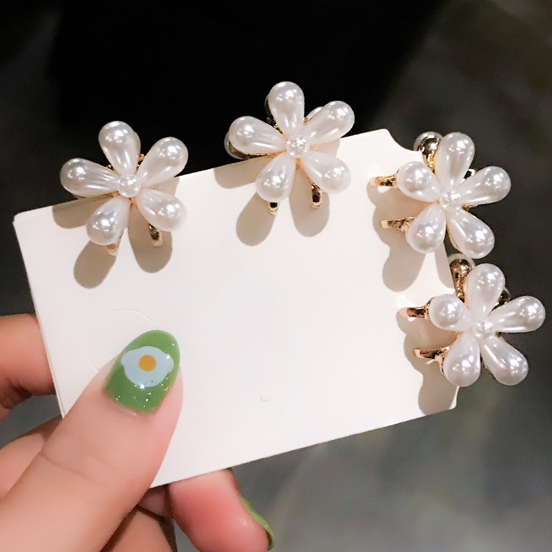 Kẹp tóc nữ đính ngọc trai xinh xắn thời trang