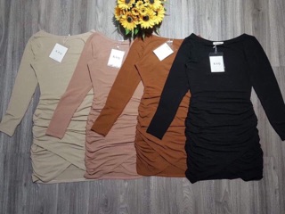 { Video + Ảnh thật } Váy body nhún eo