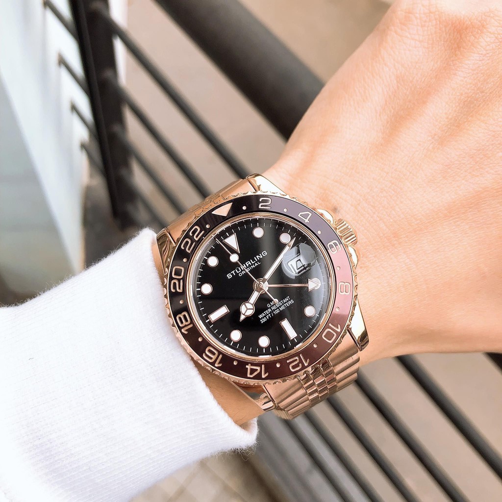 Đồng hồ nam Stuhrling Aqua-Diver 39684 thiết kế đẹp mắt