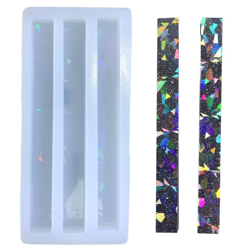 Sa Khuôn Silicon Làm Móc Khóa Thủ Công Sáng Và Ánh Sáng Có Lỗ Treo Chìa Khóa / Làm Quà Sinh Nhật /