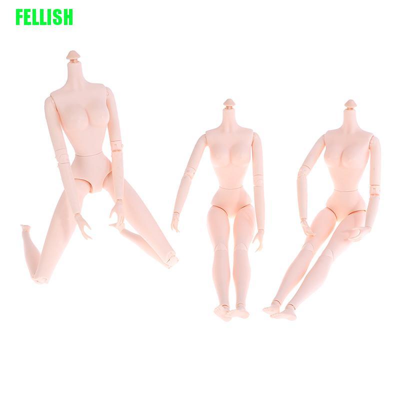 Cơ thể 28 khớp cử động được/ Đôi bàn tay thay thế trang trí búp bê cỡ 28cm 30cm 436v