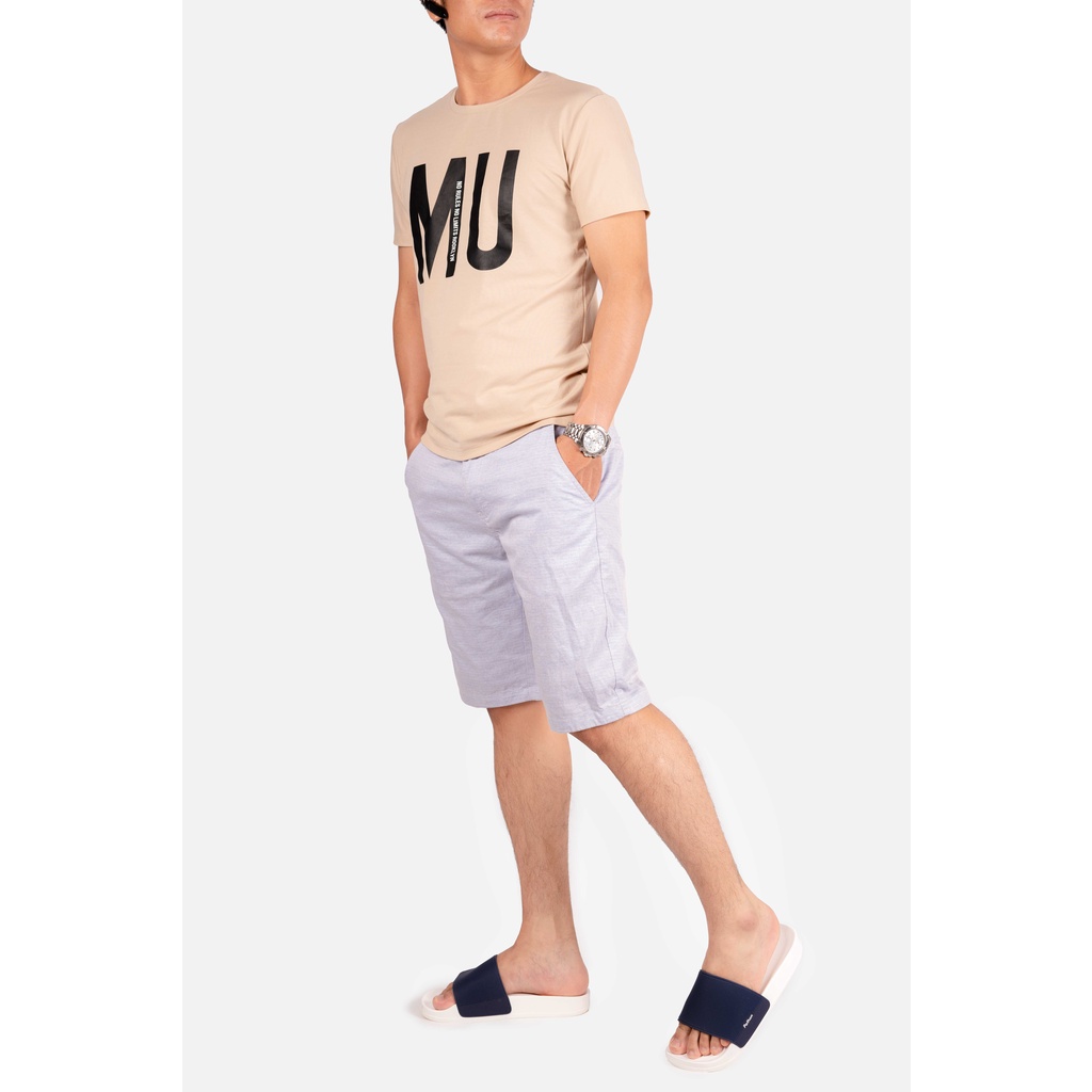 Dép nam nữ quai ngang slipper Pathon quai PVC và đế PU trắng quai xanh đen Mẫu SD29