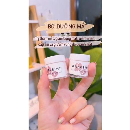 Kem dưỡng da quanh mắt Under Eye Cream chống lão hóa, thâm mắt  30ml, mỹ phẩm handmade