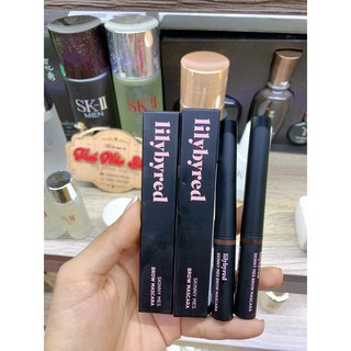 Mascara Chân Mày Lilybyred màu 01 (nâu tây) và 02 (nâu hạt dẻ)