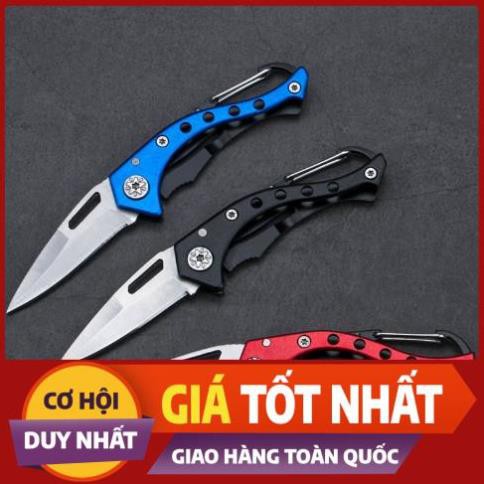 Dao Gấp EDC - Thích hộp treo chìa khóa, cấm trại Chống Gỉ - Hàng Có Sẵn