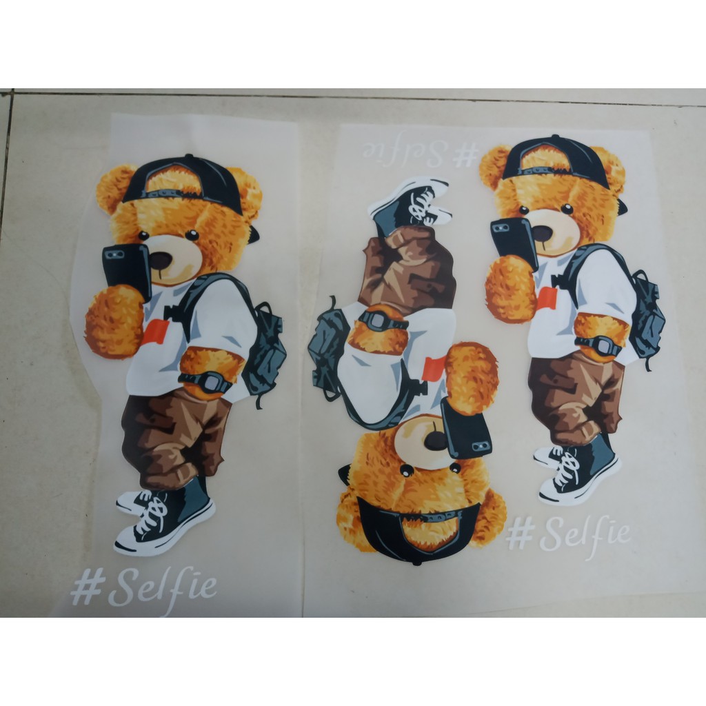 Pet decan ép ủi chuyển nhiệt  15 x 35Cm