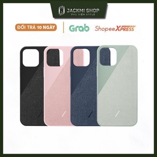 Ốp lưng Native Union Clic Canvas cho điện thoại ip 12 12 pro 12 pro max