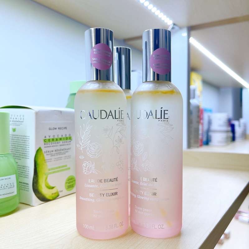 [ Caudalie ] Xịt dưỡng cấp ẩm bản giới hạn Caudalie Limited Edition Pink Beauty Elixir fullsize 100ml