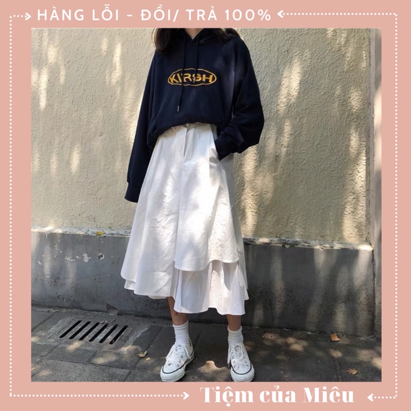 Chân váy tầng dài Tiệm của Miêu | BigBuy360 - bigbuy360.vn