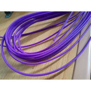 Dây lưới tím 4mm bọc dây nguồn 16-18awg