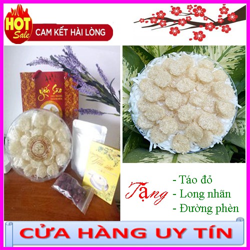 Tổ yến sào tinh chế 3 viên Baby tiện lợi dễ dùng Tặng táo đỏ, đường phèn, hạt chia