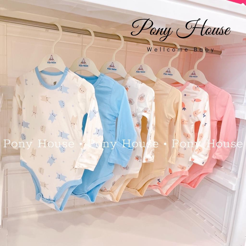 Body Chip Dài Tay Lullaby Bodysuit Chất Bambo Siêu Mềm, Mịn Cho Bé Trai Bé Gái Từ Sơ Sinh đến 9 Tháng
