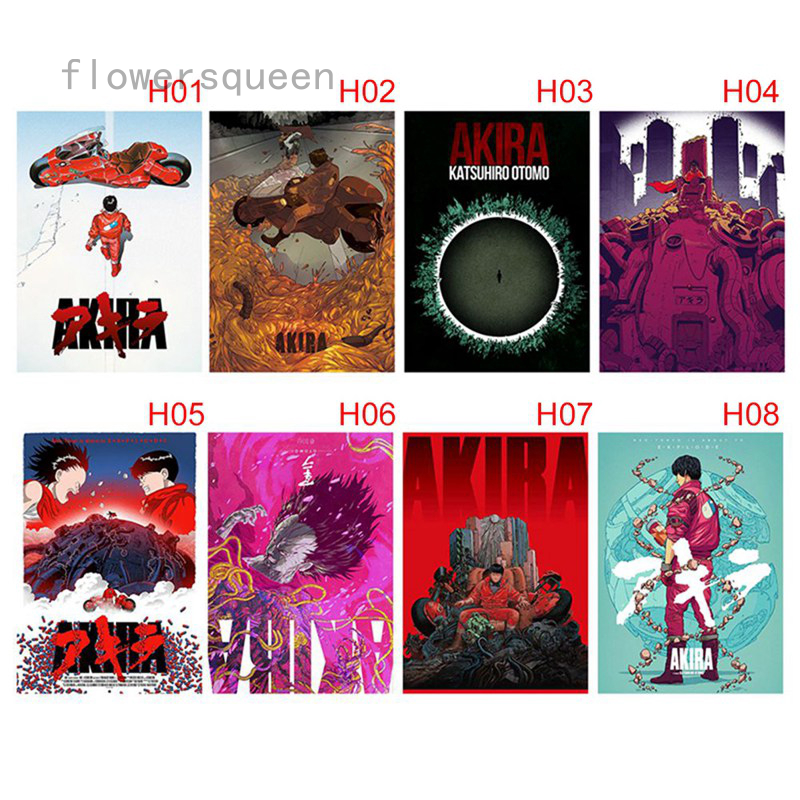 flowersqueen Poster Treo Tường Hình Phim Akira