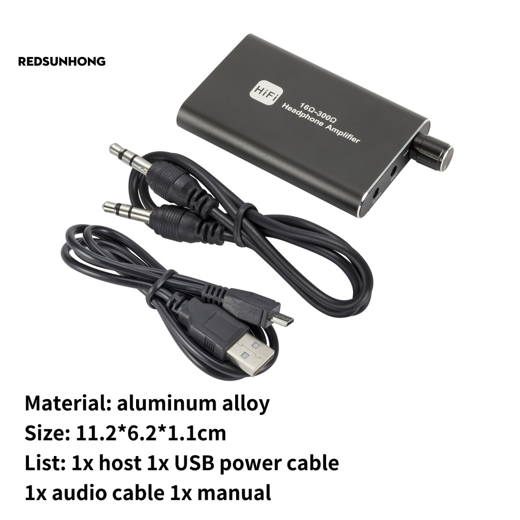 Bộ Khuếch Đại Âm Thanh HiFi Trong Suốt Kích Thước Nhỏ Có Thể Sạc Lại Cho MP3