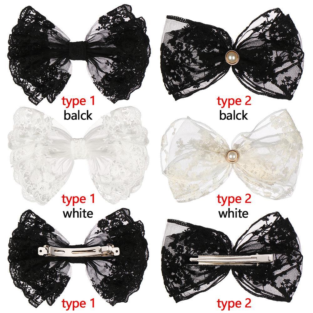 Kẹp Tóc Đính Nơ Nhiều Kiểu Dáng Thời Trang