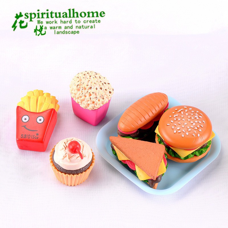 Charm  slime/ Dụng Cụ Charm Trang Trí Hình Món Ăn 3D - Bánh Kem - Bánh Sinh nhật