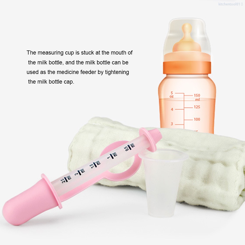 Bộ dụng cụ cho bé uống thuốc kèm ống hút tiện dụng