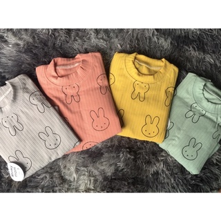 Bộ thu đông len gân Micky mom bé trai bé gái size 3m-24m