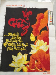 Tranh thêu thành phẩm
