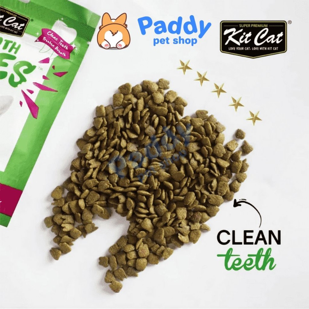 Snack Sạch Răng Cho Mèo Kit Cat Breath Bites (60g)