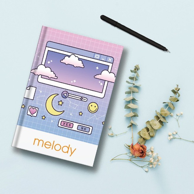 HẢI TIẾN Sổ bìa bồi Melody 6 - 160 trang