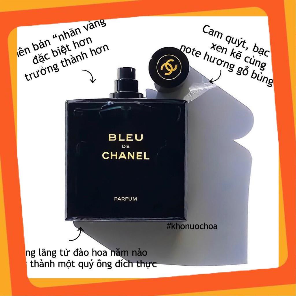 [TESTER] 🖤 Nước hoa chính hãng Chanel Bleu de Chanel Parfum 5ml/10ml/20ml