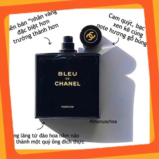 [TESTER] 🖤 Nước hoa chính hãng Chanel Bleu de Chanel Parfum 5ml/10ml/20ml