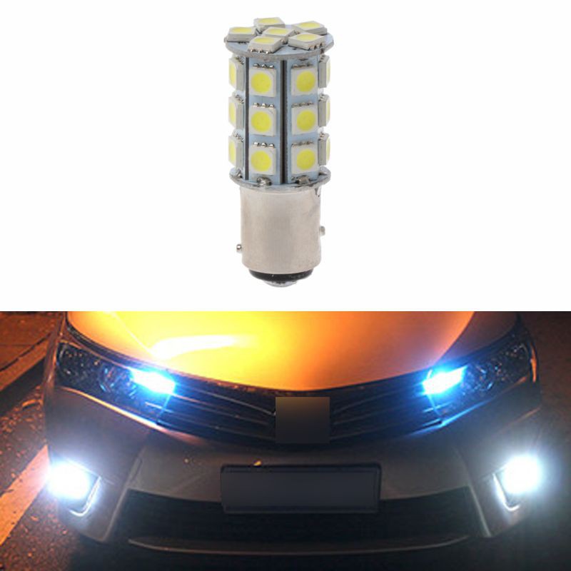 Bóng đèn LED lùi xe màu trắng 1157 27SMD 5050 12V