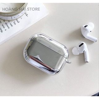 CASE AIRPODS, VỎ ỐP NHỰA CHO AIRPODS 1, AIRPODS 2, AIRPODS PRO MẠ CHROME ÁNH KIM LOẠI