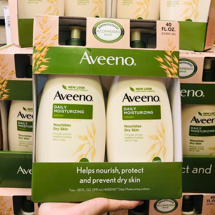 Date 10.23 Kem Dưỡng ẩm Aveeno Active Naturals Daily Moisturizing Lotion 591ml