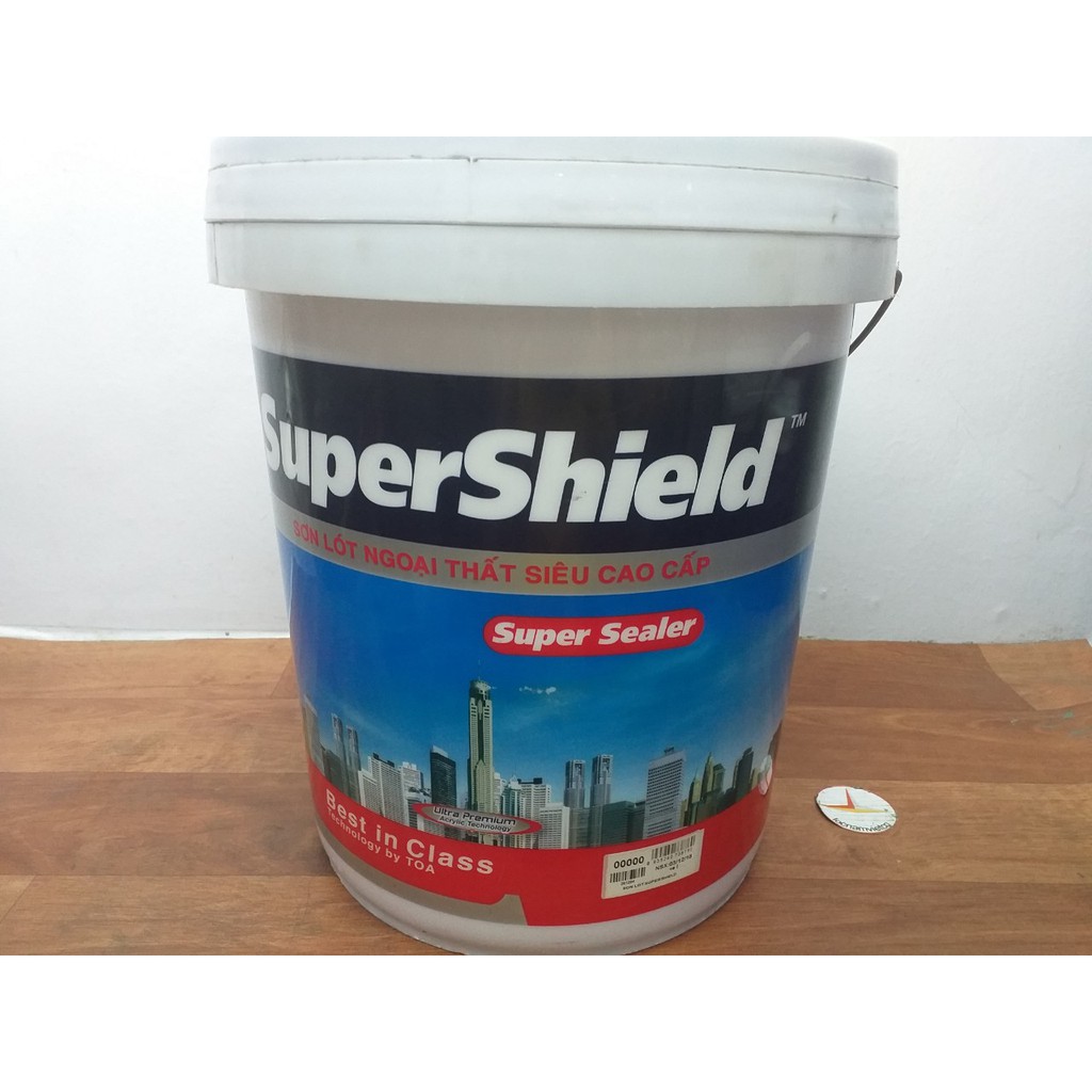 Sơn lót chống kiềm ngoại thất cao cấp Toa SuperShield_thùng 18L