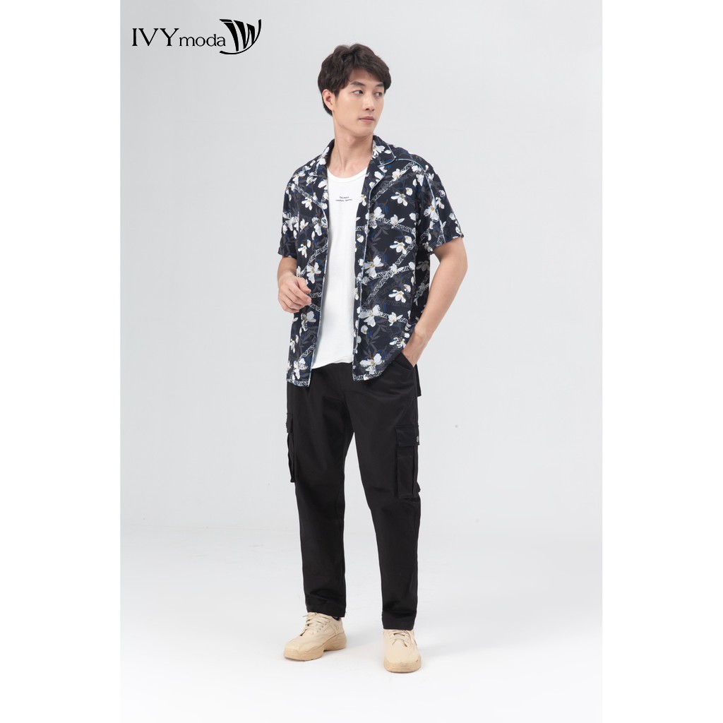 [NHẬP WABRTL5 GIẢM 10% TỐI ĐA 50K ĐH 250K ]Quần nam kaki thiết kế cá tính IVY moda MS 22E2671