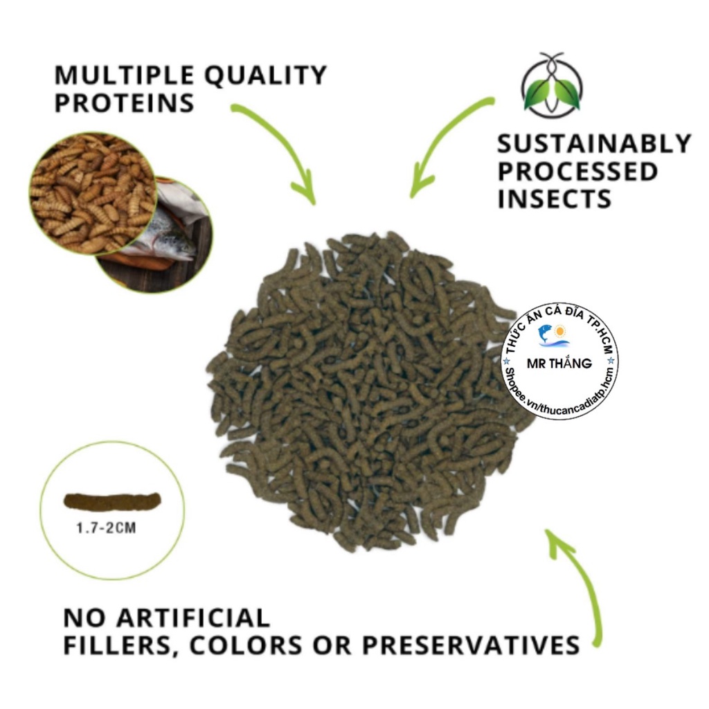 Fluval Bug Bites Pleco Formula : Thức ăn gậy giàu Protein & Carbohydrate hoàn chỉnh cho Pleco và dòng cá lớn.