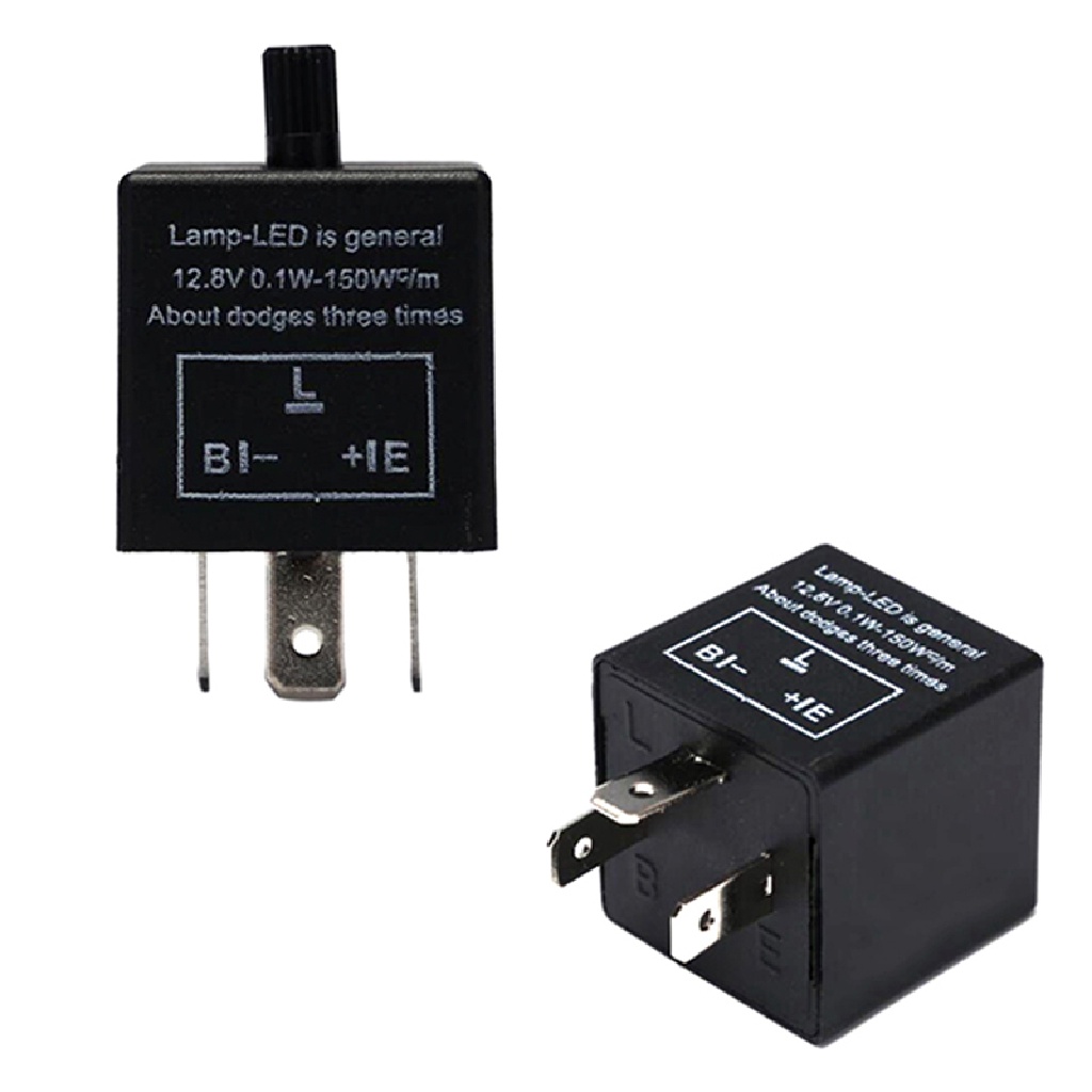 Rơ le cục chớp JETTING CF14 điều chỉnh bóng led 12v cho đèn báo tín hiệu xi nhan xe hơi