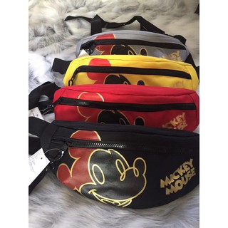 Túi Đeo Chéo Vai Hình Chuột Mickey Hoạt Hình Thời Trang 2020 Dành Cho Nữ