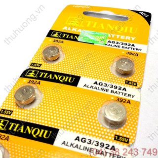 Pin nút AG3, 1 vĩ 10 viên sử dụng thay pin thiết bị tương thích. cb145