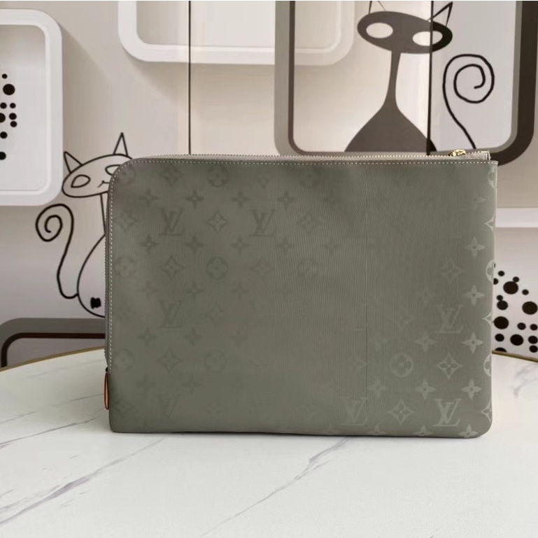 Sẵn sàng giao hàng Louis Vuitton LVM43442 Nam thời trang mới Túi xách đa chức năng nhẹ nhàng Bao đựng ipad