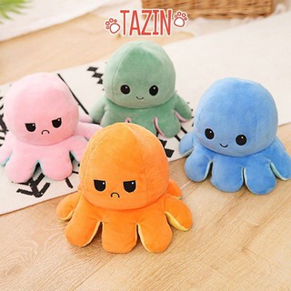 Bạch Tuộc Cảm Xúc Hai Mặt Nhồi Bông Cao Cấp Tazin