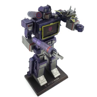 Đồ chơi lắp ghép Mô hình Kim loại Robot THF Transformers SoundWave S088