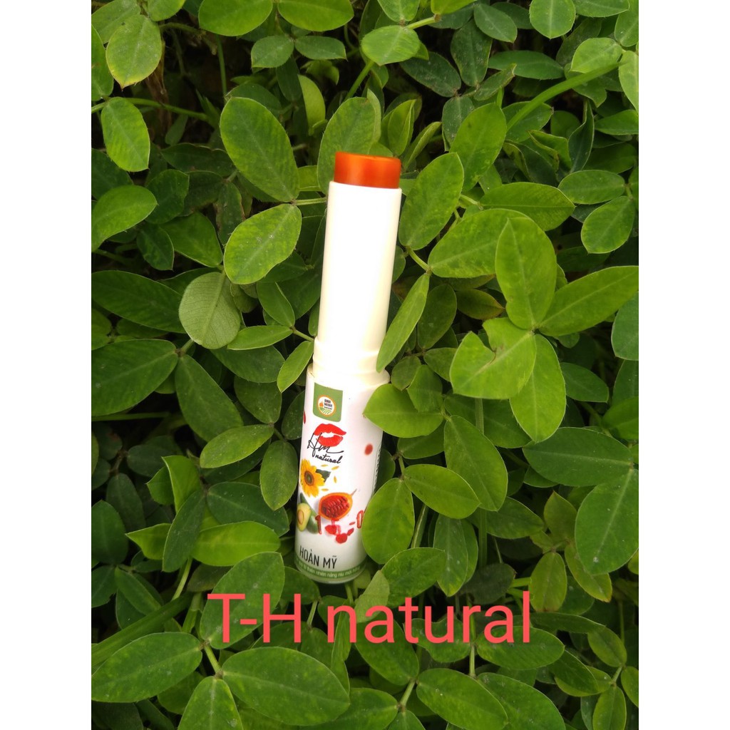 Son dưỡng môi thiên nhiên tinh dầu gấc Hoàn Mỹ handmade 100% natural - an toàn cho trẻ nhỏ và phụ nữ mang thai